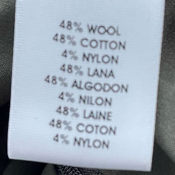 Worth Olive Pencil Skirt | Zip Slit - Picture 4 of 5